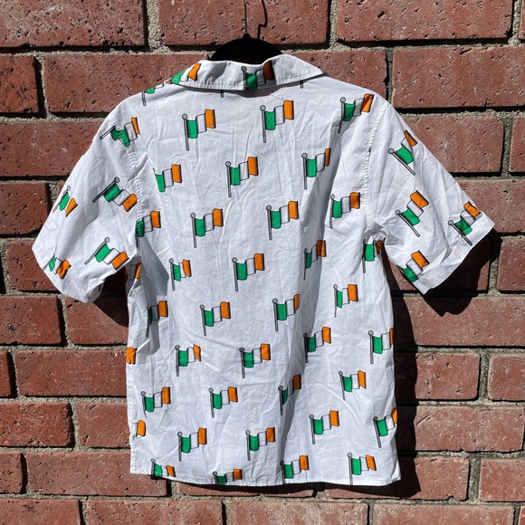 Irish Flag Button Up - Picture 8 of 9